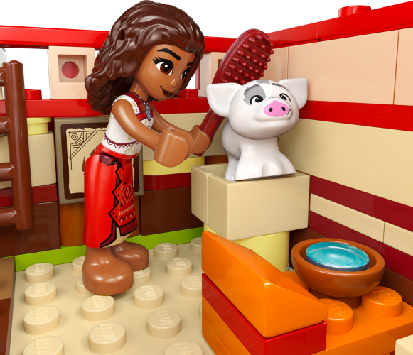 LEGO® Disney™ 43270 Canoa de Aventuras da Vaiana