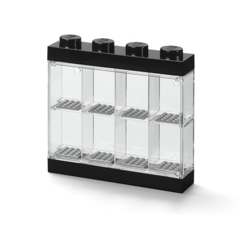 LEGO® Boîte de collection pour 8 minifigures - noir