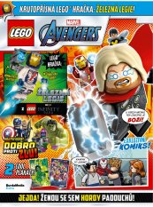 KOMIKS LEGO® MARVEL AVENGERS 06/2025 - Minifigurka Železná legie