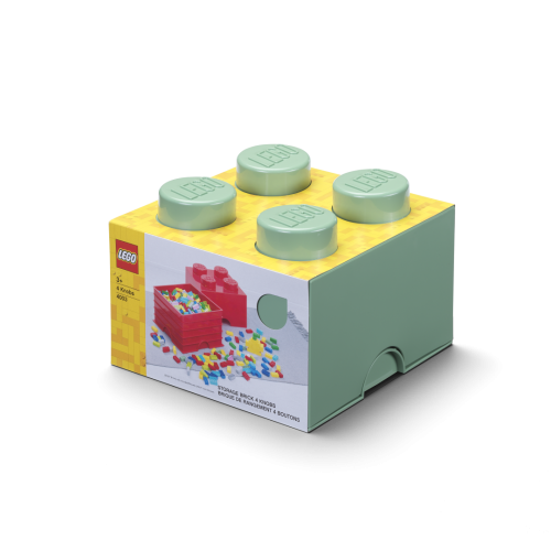 LEGO® Caixa de arrumação 4 - verde exército