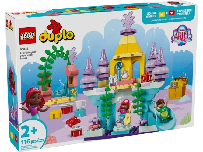 LEGO® DUPLO® 10435 Disney™ Il magico palazzo sottomarino di Ariel