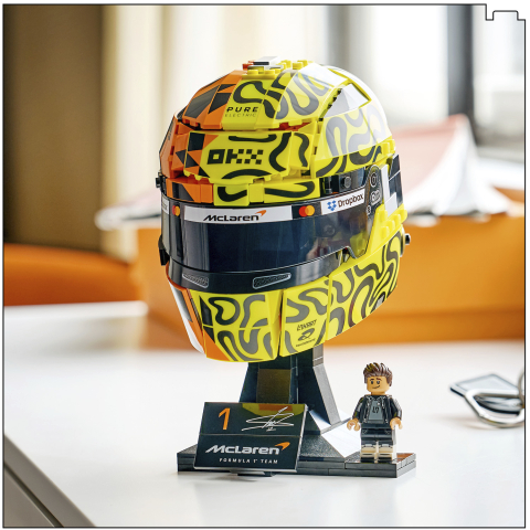 LEGO® F1 43023 McLaren Mastercard F1® Team Casque de Lando Norris
