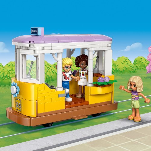 LEGO® Friends 42671 Café des plantes et Kiosque à fleurs