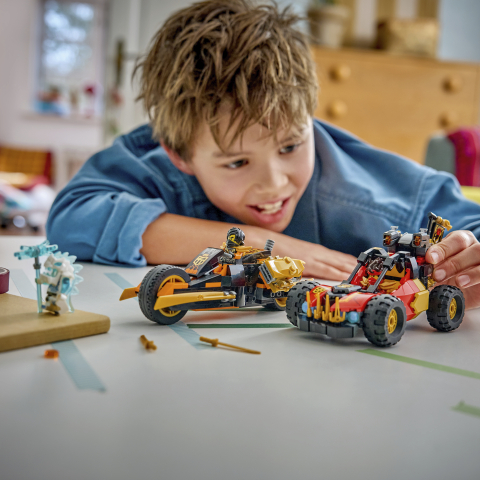 LEGO® Ninjago 71864 Kais und Coles Kombi-Flitzer