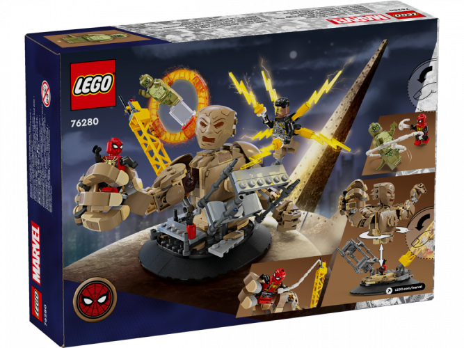 LEGO® Marvel 76280 Spider-Man vs. Uomo sabbia: Battaglia finale