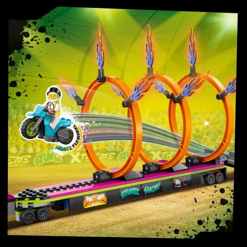 LEGO® City 60357 Le défi de cascade : les cercles de feu