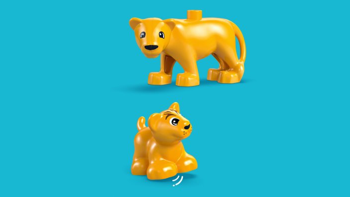 LEGO® DUPLO® 10442 Famiglie di animali: pinguini e leoni