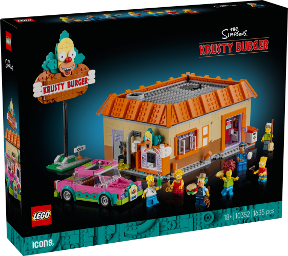 LEGO Icons 10352 The Simpsons: Krusty Burger