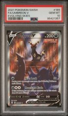 2021 POKEMON SWORD & SHIELD EVOLVING SKIES #189 FA/UMBREON V EVOLVING SKIES