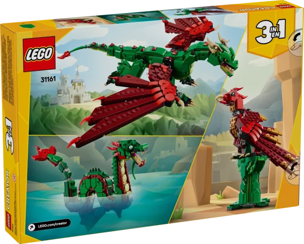 LEGO® Creator 3-in-1 31161 Grüner Drache