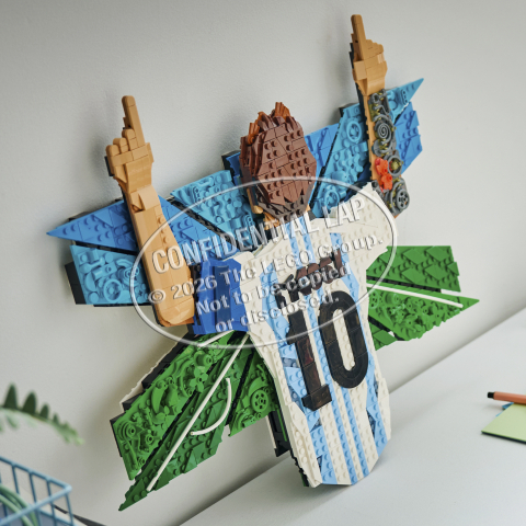 LEGO® LEGO® Editions 43018 Lionel Messi – Torjubel