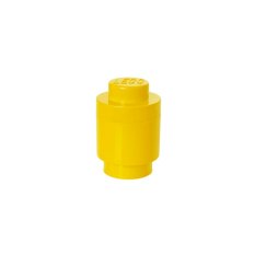 LEGO® Scatola portaoggetti rotonda 123 x 183 mm - giallo
