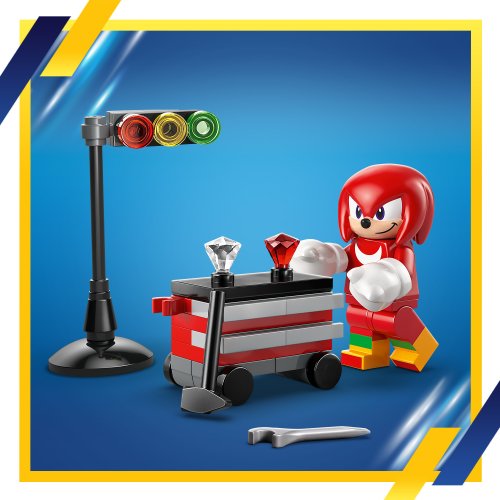 LEGO® Sonic the Hedgehog™ 77118 Silvers auto vs. Knuckles' monstertruck