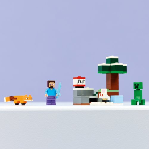 LEGO® Minecraft 21583 Les aventures de Steve dans la taïga