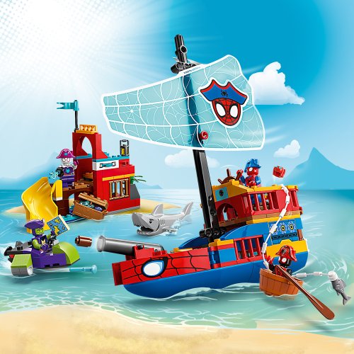 LEGO® Spiderman 11208 Nave pirata del Team Spidey