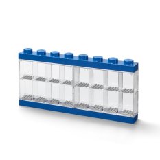 LEGO® gyűjtő doboz 16 minifigurához - kék