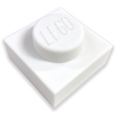LEGO Iconic Silikonová svítící kostka 1x1