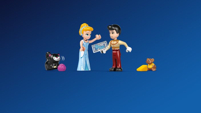 LEGO® Disney™ 43275 Castello e carrozza di Cenerentola