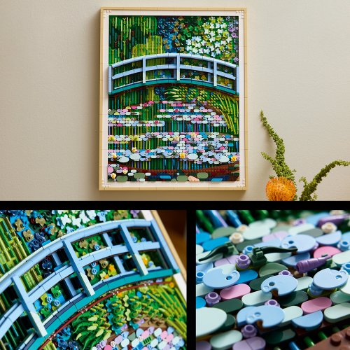 LEGO® ART 31220 Claude Monet – Brug over een vijver met waterlelies