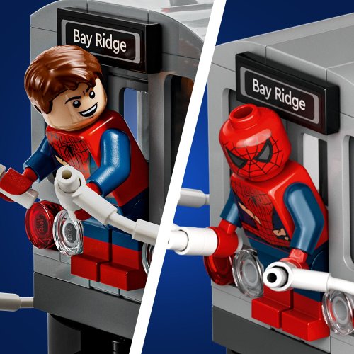LEGO® Super Heroes 76321 La scène du train de Spider-Man et Docteur Octopus