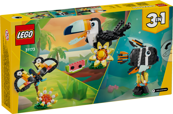 LEGO® Creator 31173 Fauna Salvaje: Tucán Tropical