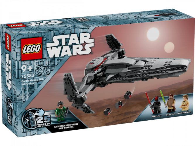LEGO® Star Wars™ 75383 Sith Infiltrator™ di Darth Maul