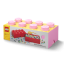LEGO® Boîte de rangement 8 - rose clair