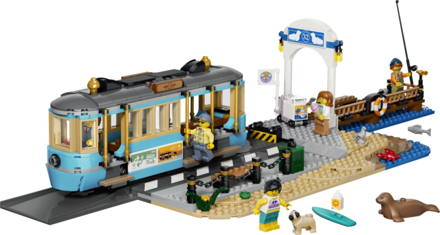 LEGO® City 60506 Le tramway de bord de mer