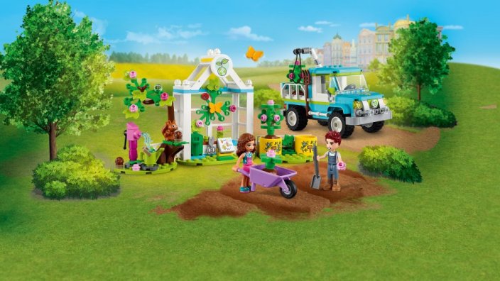 LEGO® Friends 41707 Veículo de Plantação de Árvores