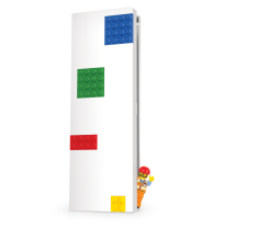 LEGO Pouzdro s minifigurkou, barevné