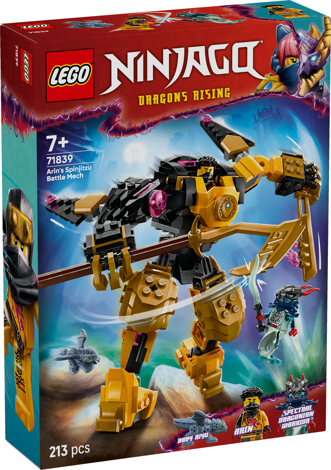 LEGO® Ninjago 71839 エリンのスピン術・メカスーツ | KITSTORE.cz