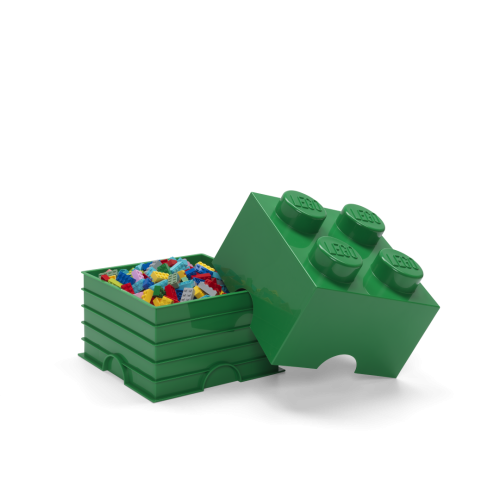 LEGO® Boîte de rangement 4 - vert foncé