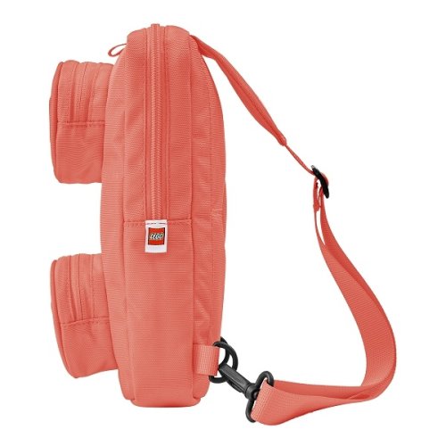LEGO® Signature Brick 1x2 Sling Bag - couleur corail