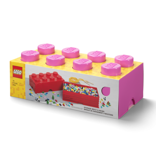 LEGO® Aufbewahrungsbox 8 - Rosa