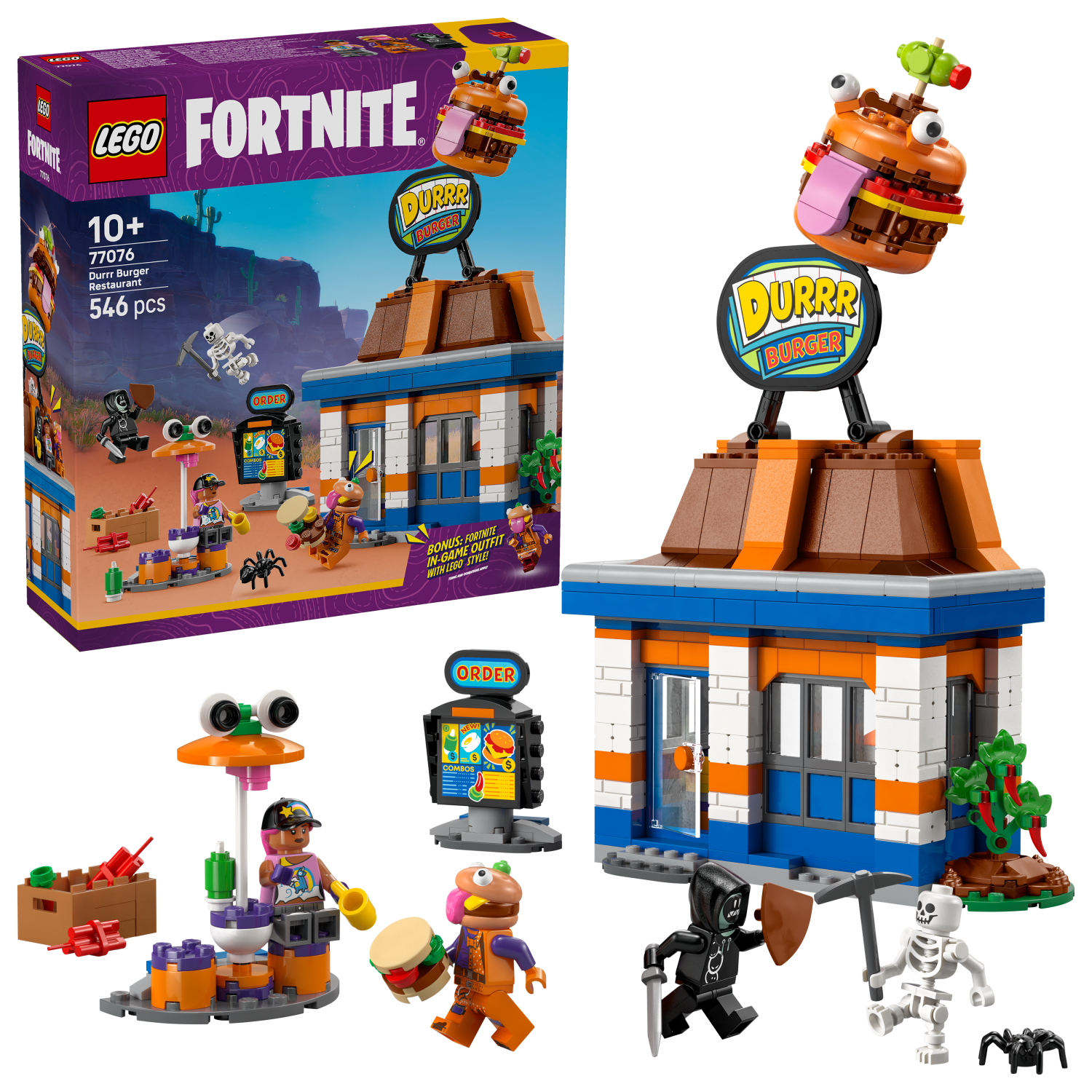 LEGO® Fortnite 77076 ダーバーガー レストラン | KITSTORE.cz