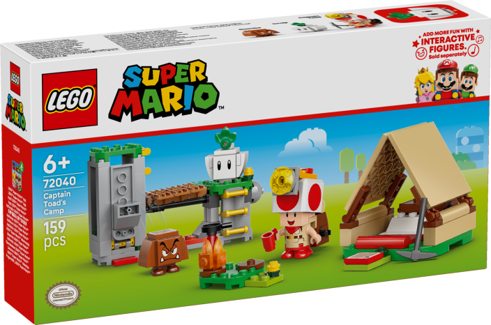 LEGO® Super Mario 72040 In campeggio con Capitan Toad