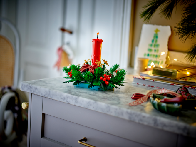 LEGO® 40743 Weihnachtsgesteck