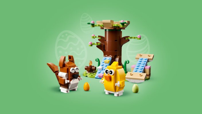 LEGO® 40709 Wiosenny plac zabaw dla zwierzątek