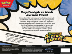 Pokémon TCG: ME02.5 Ascended Heroes - ex Box - Mega Feraligatr ex