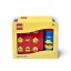LEGO® ICONIC Classic snack set (fles en doos) - rood/blauw