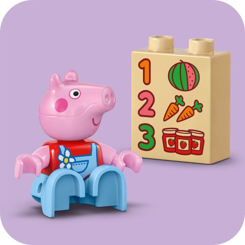 LEGO® DUPLO Peppa Pig 10468 Traktor und Marktstand