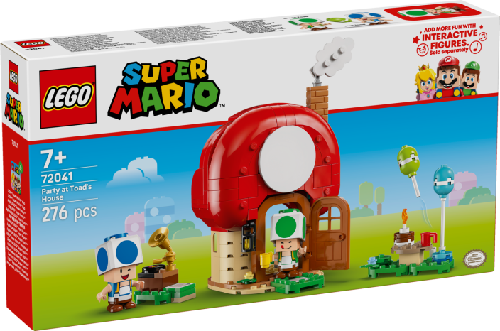 LEGO® Super Mario 72041 Festa a casa di Toad
