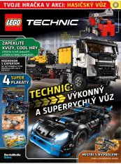 KOMIKS LEGO® Technic™ 01/2025 - Mini stavebnice Fire Engine