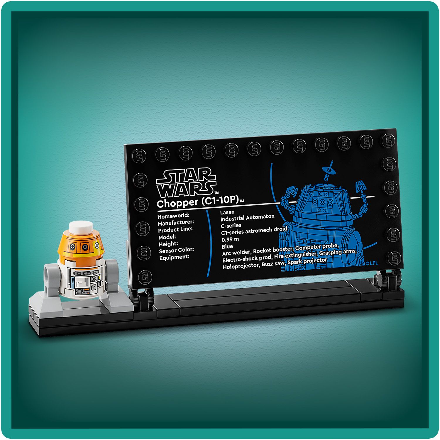 LEGO® Star Wars TM 75416 C1-10P 'チョッパー'™ アストロメク