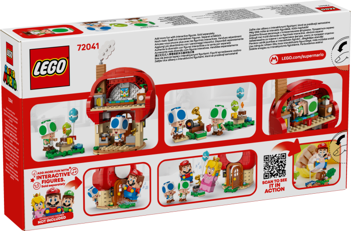 LEGO® Super Mario 72041 Festa a casa di Toad