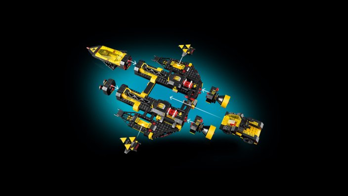 LEGO® Icons 10355 Le Blacktron Renegade