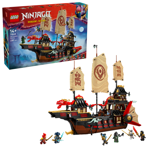 LEGO® Ninjago 71848 Der Tempel-Flugsegler