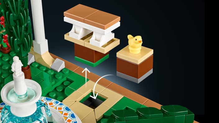 LEGO® Icons 10359 Jardim com Fonte