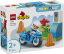LEGO® DUPLO Town 10471 Blaues Polizeimotorrad