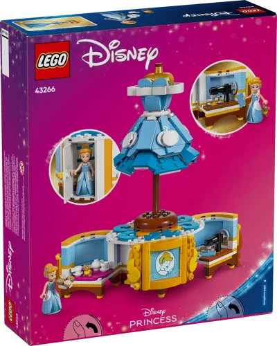 LEGO® Disney™ 43266 Vestido da Cinderela